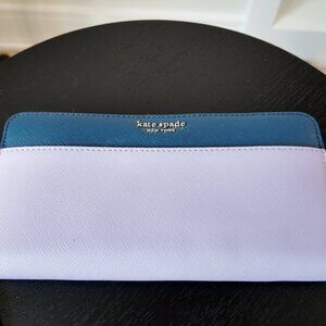 Purple and Blue Kate Spade Wallet